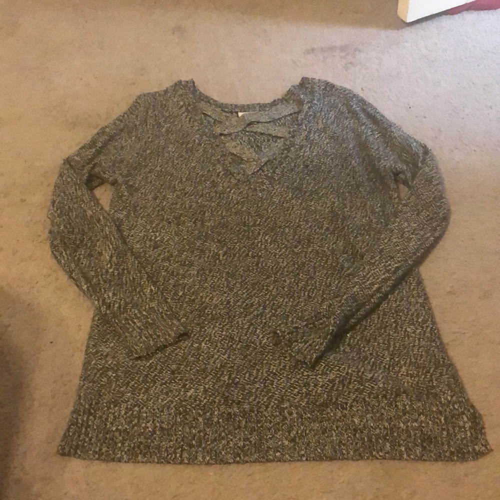 Marble Grey Sweater